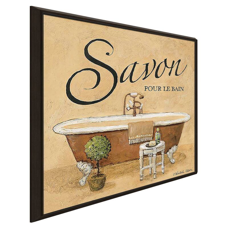 "Spice Savon" Print on Floating Canvas