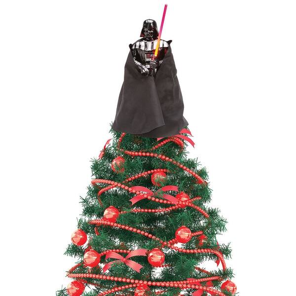 Shop Star Wars Tm Darth Vader Tree Topper With Led Light Saber