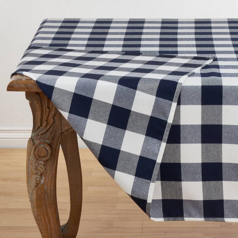 Casual Buffalo Plaid Tablecloth