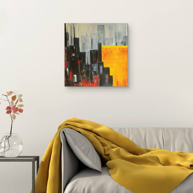 The City That Never Sleeps 2 by Alexi Fine Canvas Art Print