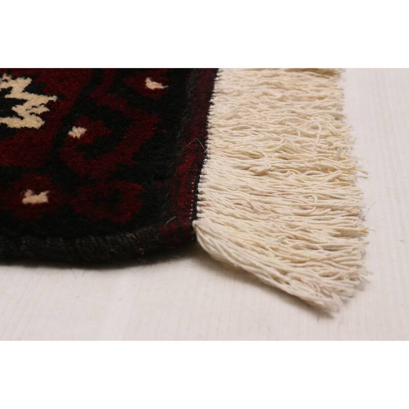 ECARPETGALLERY Hand-knotted Melis Red Wool Rug - 7'1 x 10'1