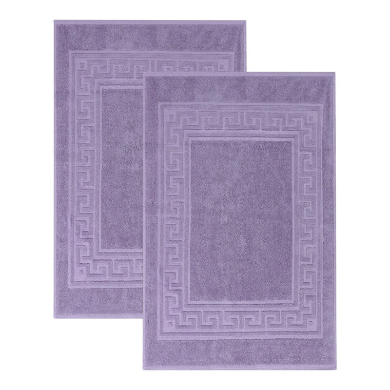 Superior Plush & Absorbent 900 GSM Cotton Bath Mat - (Set of 2)
