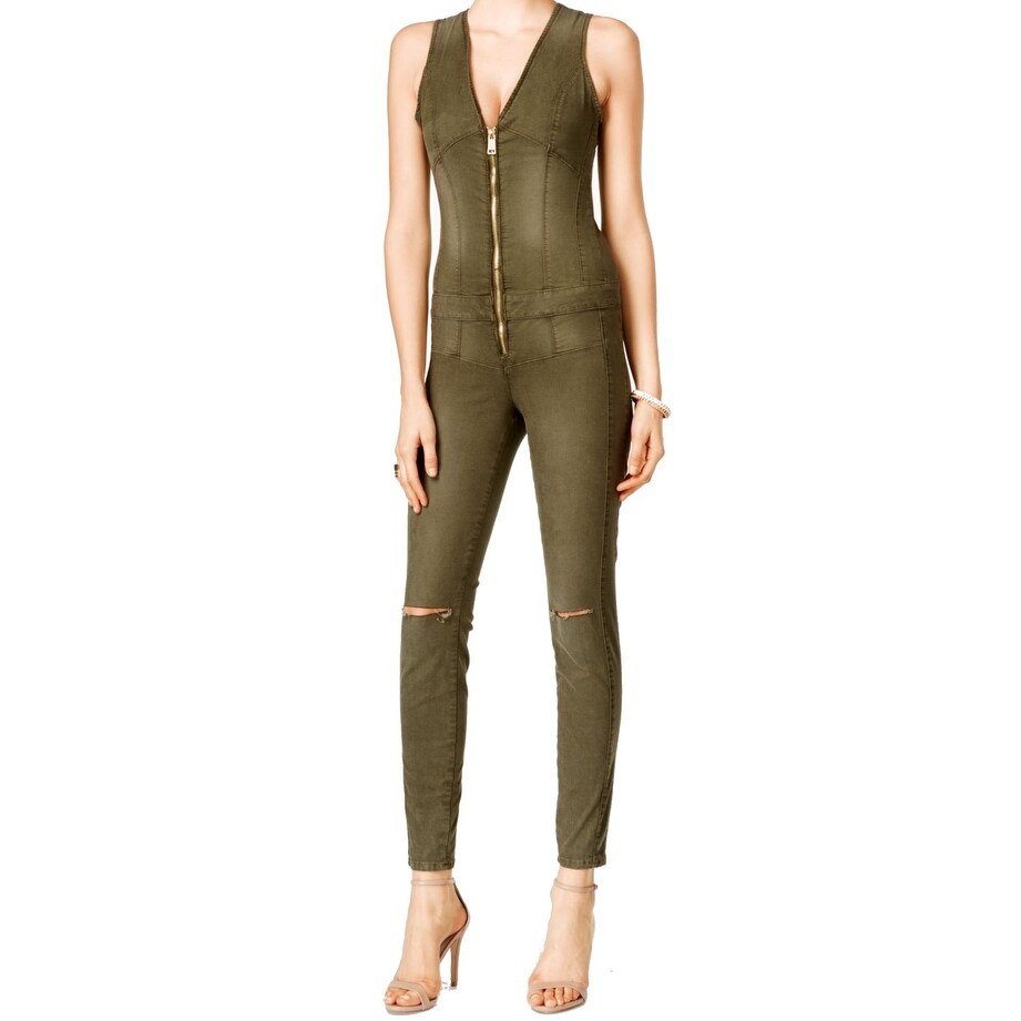 forest green jumpsuit womens