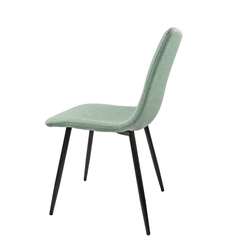 Modern Dining Room Chairs with Metal Legs(Set of 4) - N/A