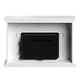 preview thumbnail 7 of 9, Northwest Electric Fireplace with Mantel, White