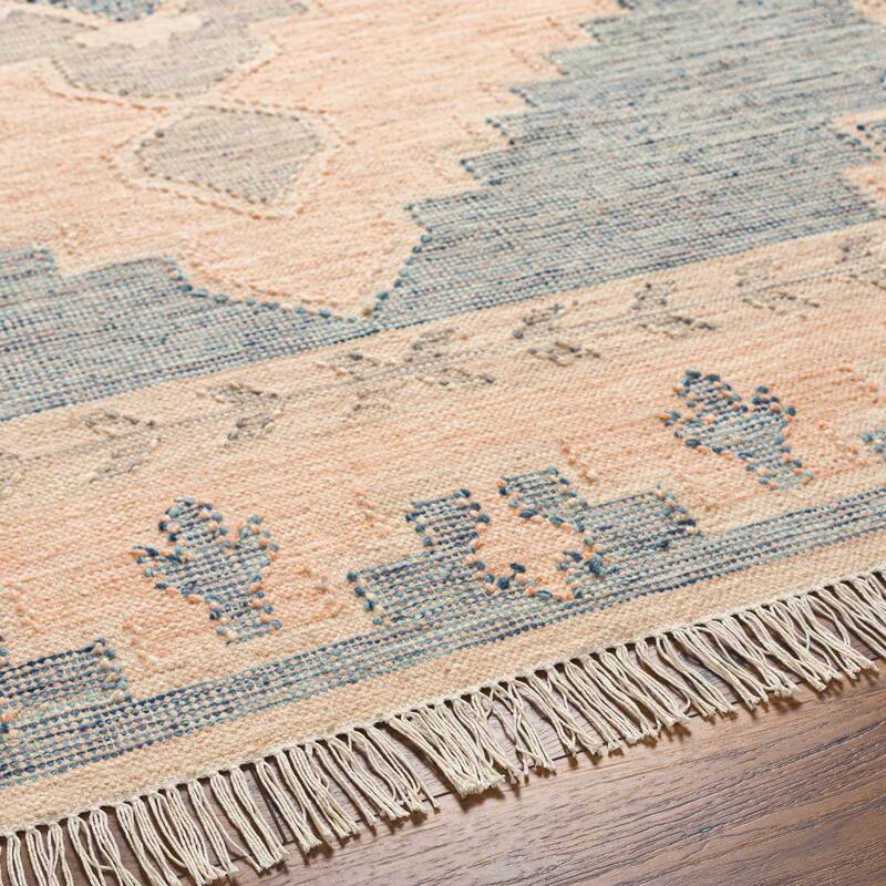 Dobbin Handmade Casual Boho Wool Area Rug