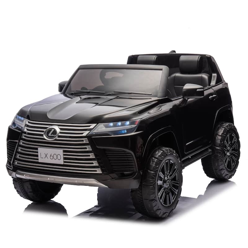 Black Kids Ride On Car Ride on Jeep Off-Road Car Battery Powered Electric Car