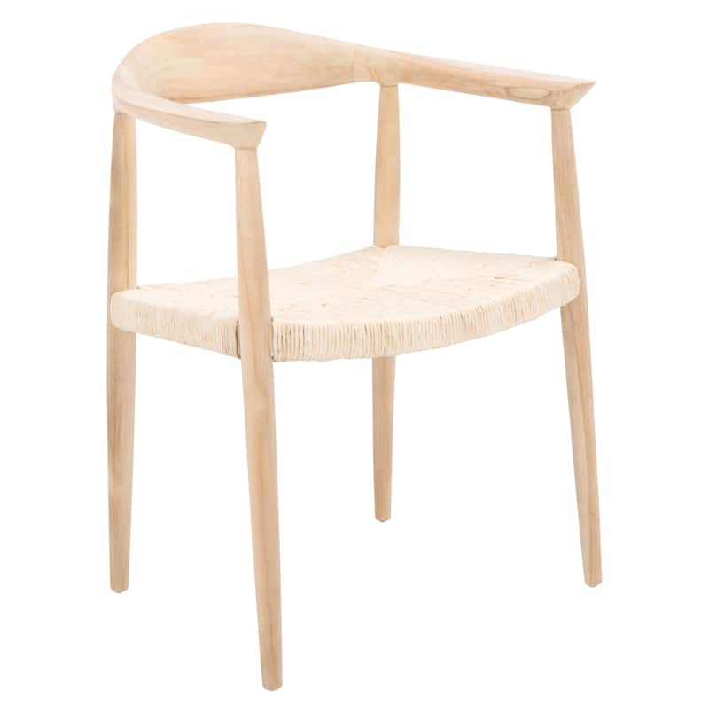 SAFAVIEH Besse Foc Twist Accent Chair - 24.8" W x 18.9" L x 30.7" H - 25Wx19Dx31H