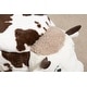 preview thumbnail 14 of 13, Kids Fun Happy Cow Animal Storage Ottoman Stool