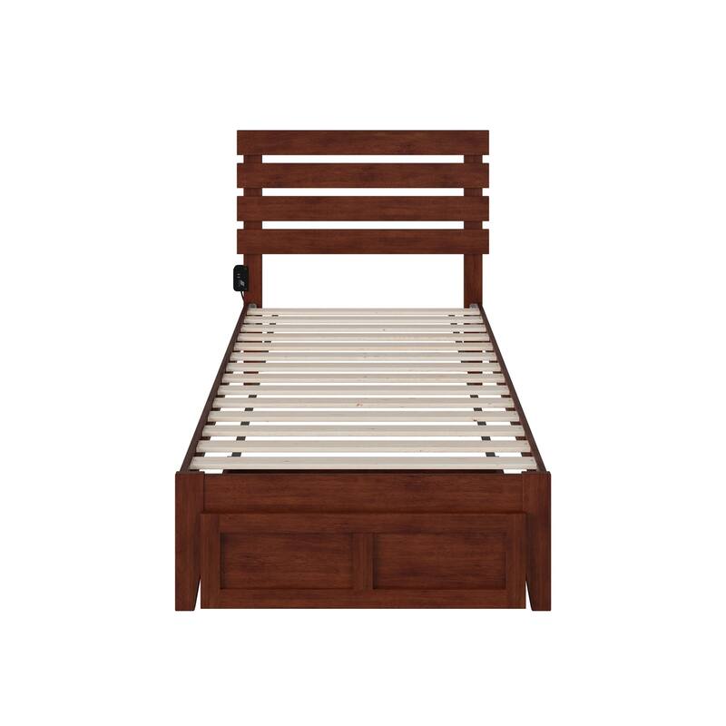 Oxford Platform Bed with Foot Drawer