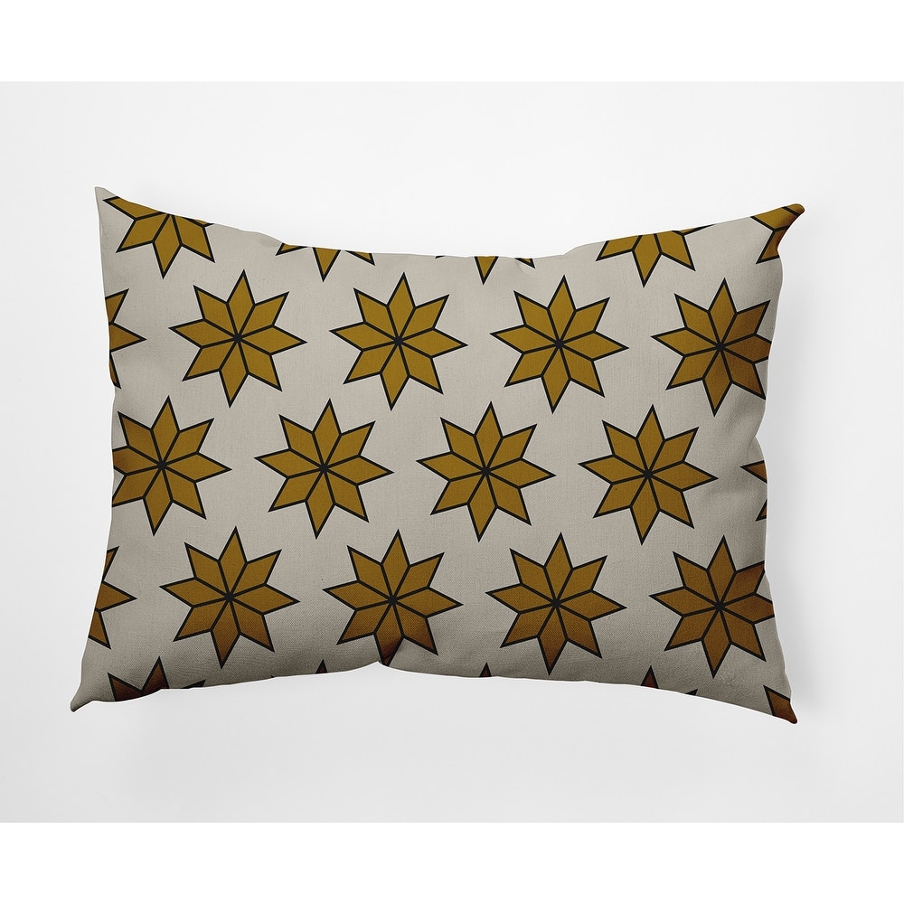 Christmas Stars Christmas Soft Spun Polyester Decorative Throw Pillow