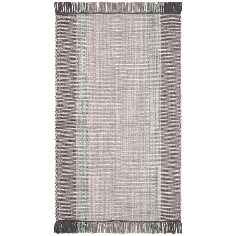 SAFAVIEH Flatweave Montauk Yurdagul Fringed Cotton Area Rug