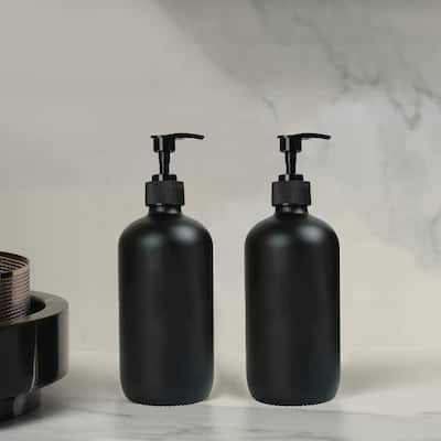 Dispenser Set, 16oz Hands Dishes Pump Bottles