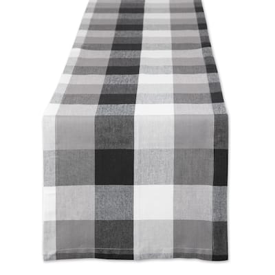 DII Tri Color Check Table Runner