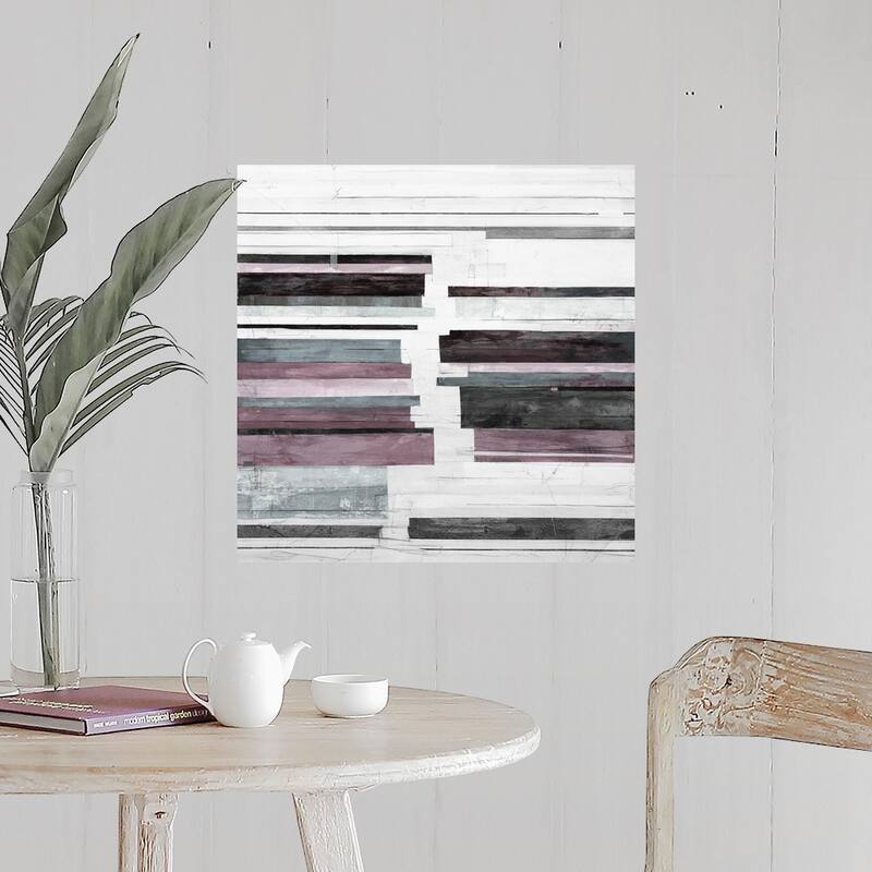 "In Parallel II" Poster Print - 24" x 24"