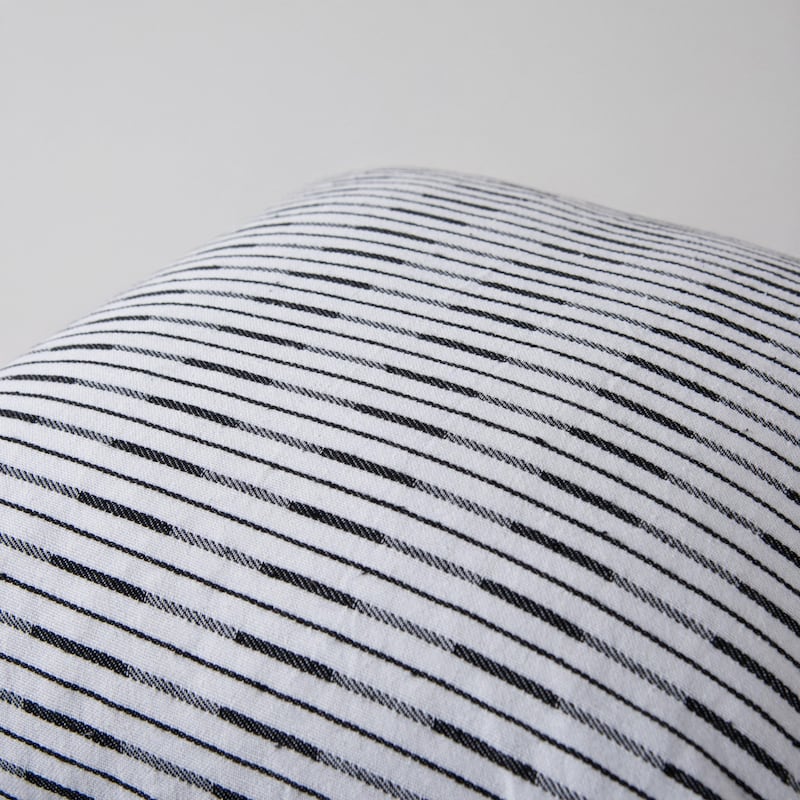 Rizzy Home Variegated Stripe Woven Throw Pillow