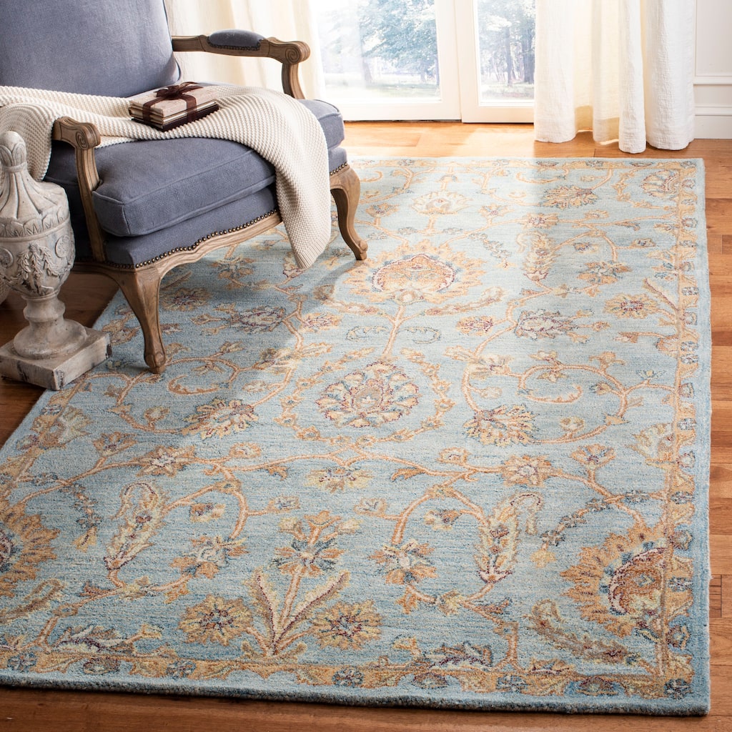 SAFAVIEH Handmade Heritage Settimia Traditional Oriental Wool Rug