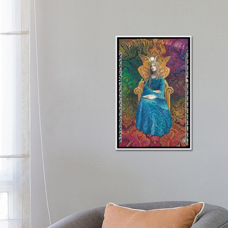 iCanvas "The High Priestess" by Emily Balivet Framed Canvas Print
