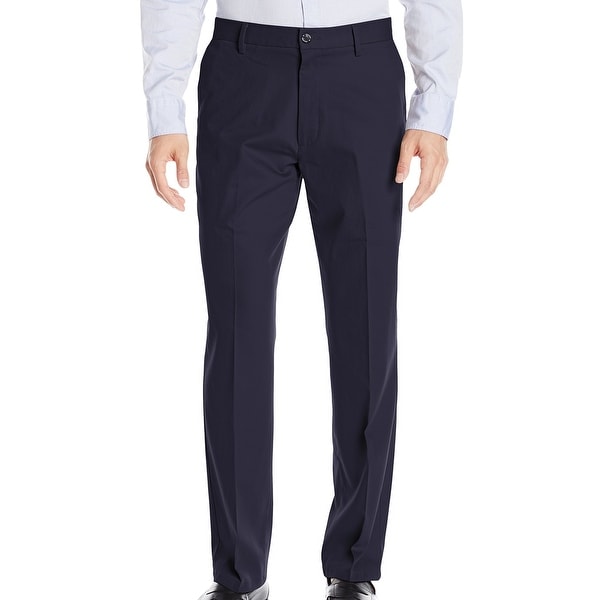 Dockers Mens Dress Pants Navy Blue Size 40x29 Khakis Classic Stretch. Opens flyout.