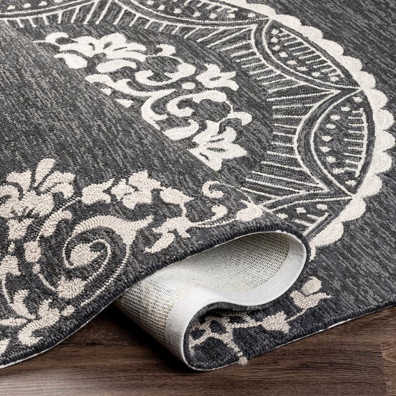 Artistic Weavers Aruba Coastal Medallion Outdoor Area Rug