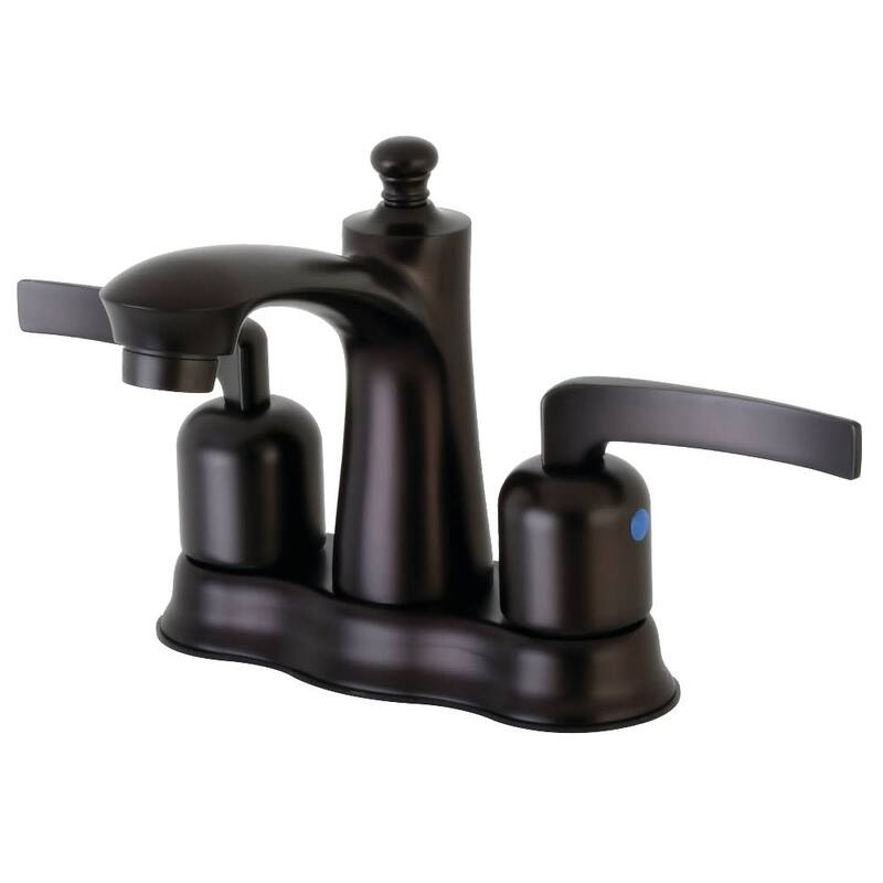 Kingston Brass Centurion 1.2 GPM Centerset Bathroom Faucet with Flat