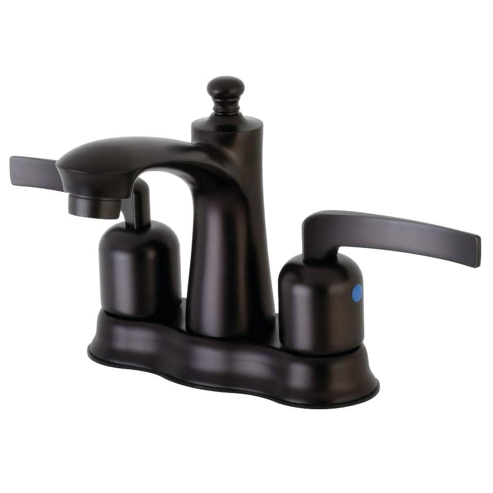Kingston Brass Centurion 1.2 GPM Centerset Bathroom Faucet with Flat