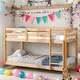 preview thumbnail 7 of 18, Twin over Twin Low Height Design Floor Bunk Bed,Spacious for home