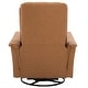 preview thumbnail 38 of 54, Christopher Knight Home - Manual Rocking Swivel Recliner with Massage Function