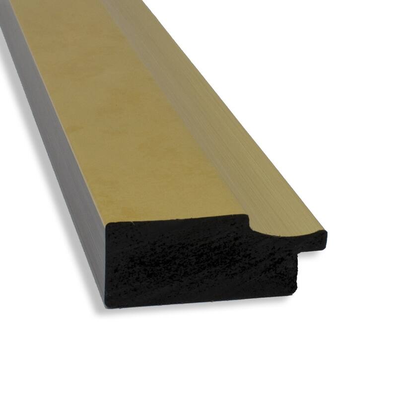 Landon Gold Narrow Framed White Corkboard Bulletin Board