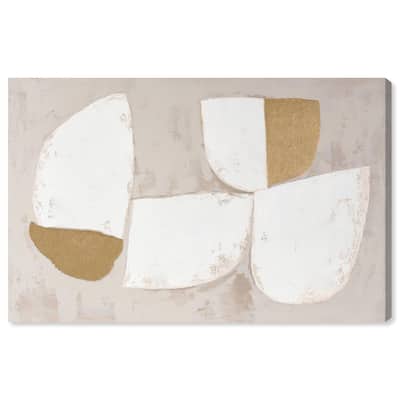 Gilded Cairn III Canvas by Art Remedy, Gallery Wrapped