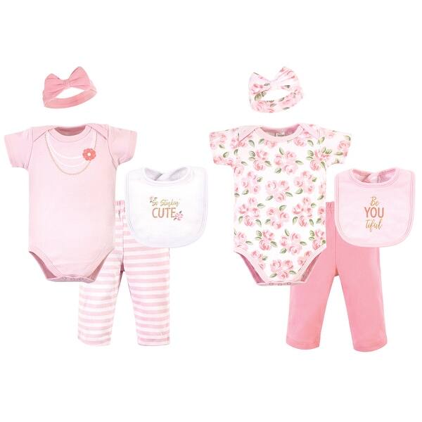 slide 1 of 1, Little Treasure Baby Girl Boxed Gift Set, Stinkin Cute, 0-6 Months - Stinkin Cute 0-6 Months - Stinkin Cute