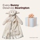 preview thumbnail 5 of 4, Baby Lamby Snuggler, 15 Inch White Lamb Plush Stuffed Animal Security Blanket, Baptism Gifts for Boys and Girls
