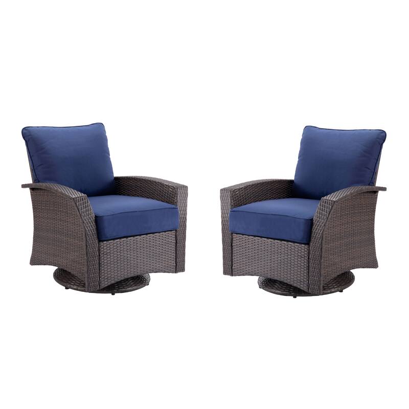 Williamsport 2 Piece Swivel weave chair