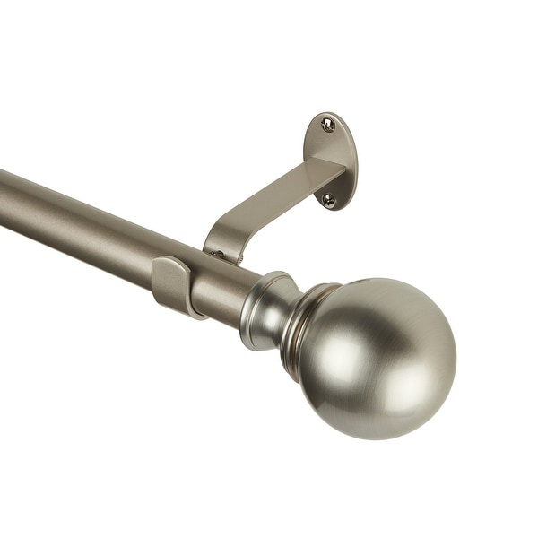 Threadmade Cordelia Adjustable Window Curtain Rod - On Sale - Bed