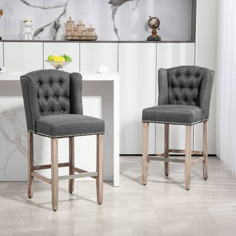 Counter Height Bar Stools Set Of 2
