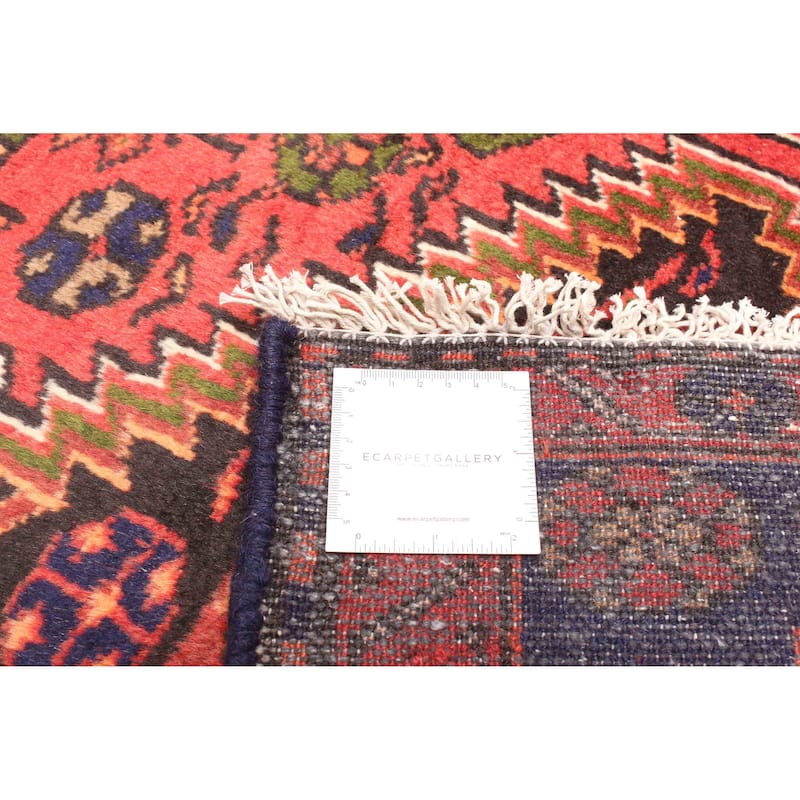 ECARPETGALLERY Hand-knotted Andelz Black Wool Rug - 4'6 x 7'4