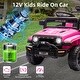 preview thumbnail 31 of 40, Ride On Truck for Kids, 12V Battery Powered Toy Car with Remote Control