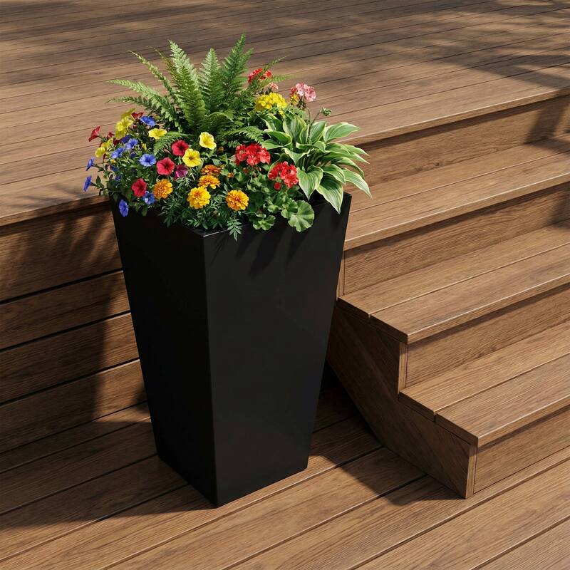 Metal Planters for Outdoor Plants Planter Box