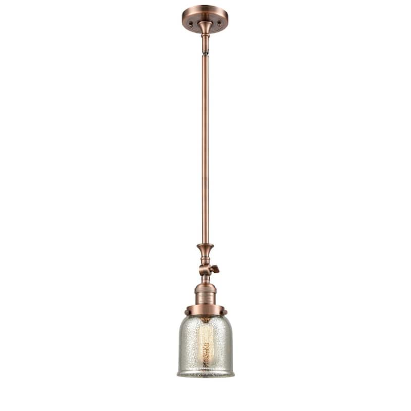 Innovations Lighting Small Bell 5" Wide Adjustable Mini Pendant