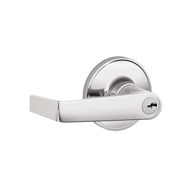 Schlage J54-MAR Marin Single Cylinder Keyed Entry Door Lever Set (Formerly Dexter)