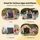 preview thumbnail 12 of 45, Costway Jumbo 4-to-Score 4 in A Row Board Game Set Outdoor Indoor Kids