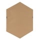 preview thumbnail 66 of 90, Kate and Laurel Rhodes Framed Hexagon Wall Mirror
