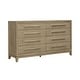 preview thumbnail 22 of 31, Liberty Furniture Brentwood Dresser, Mirror, or Chest in Sandstone Brown