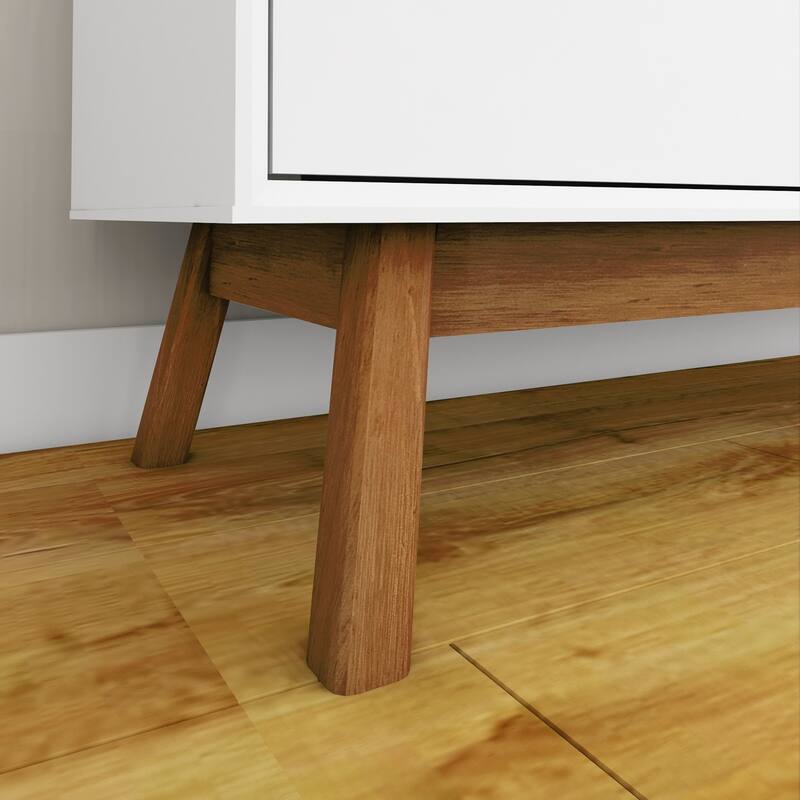 Max and Lily Mid-Century Modern 6-Drawer Dresser