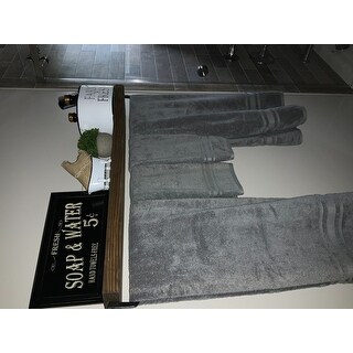 Handmade Del Hutson Designs True Floating Shelf and Towel Rack