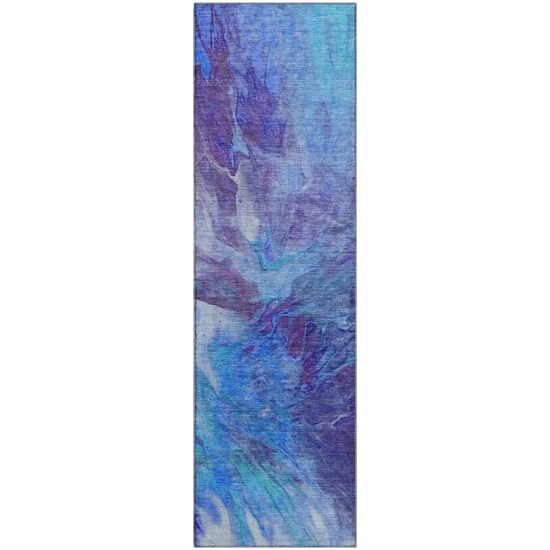 Premium Washable Super Soft Contemporary Splash Mayfield Rug