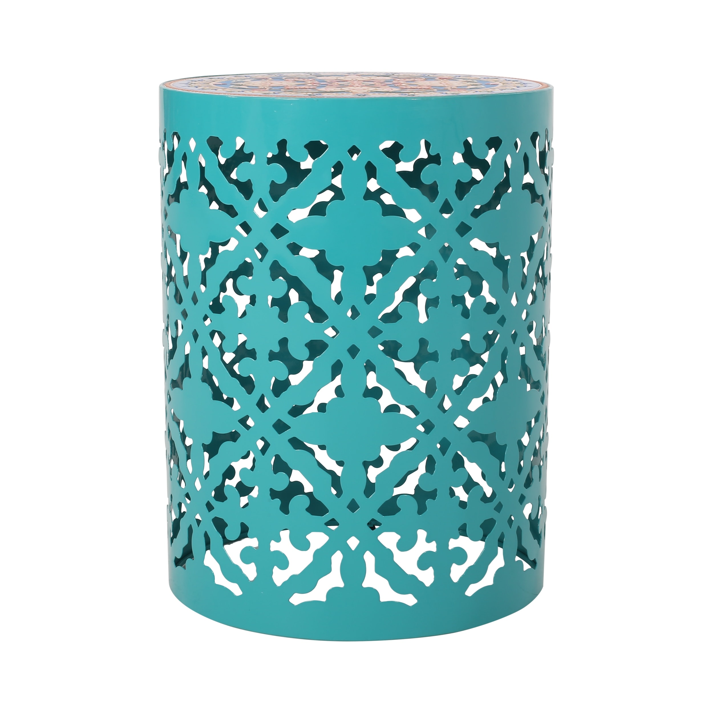 Christopher Knight Castana Outdoor Lace Cut Side Table  -image