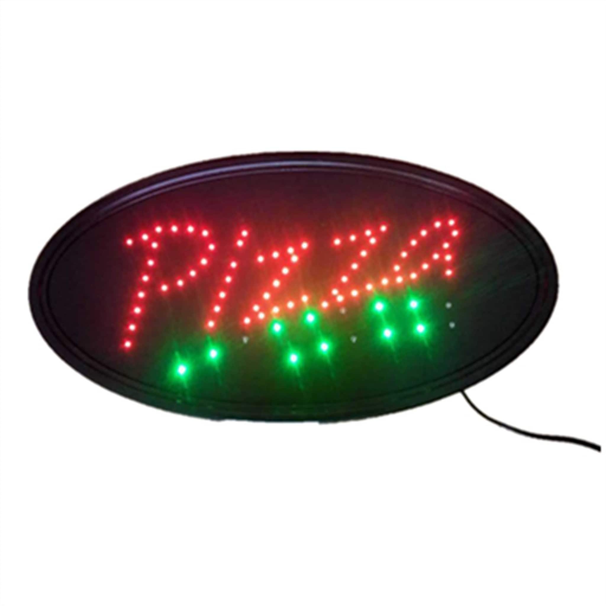 Neon Lights LED Animated Pizza Sign Customers Attractive Sign  Shop Sign 110V 