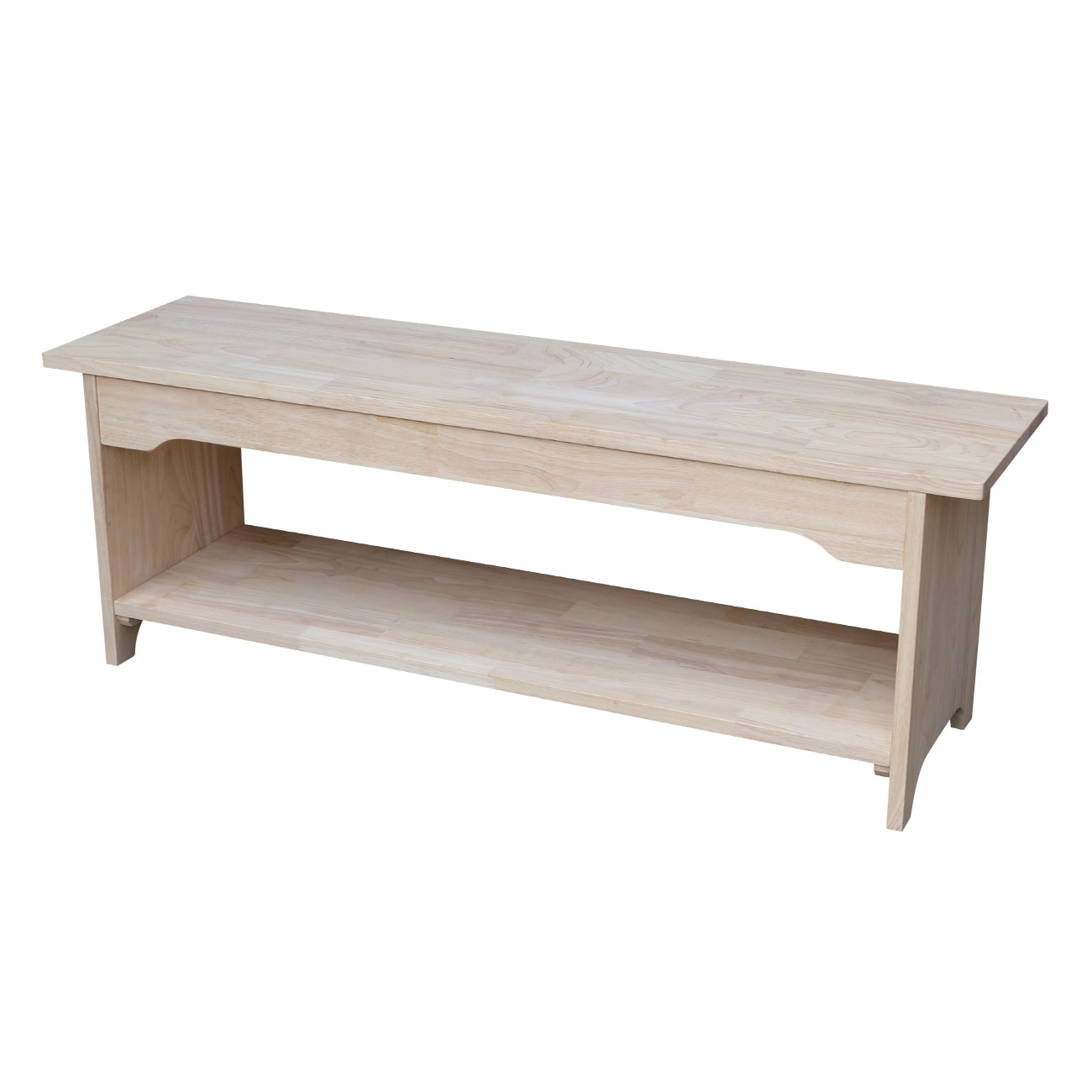Unfinished outdoor bench store