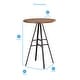 preview thumbnail 5 of 3, Finley 42-Inch High Pub Table by Greyson Living